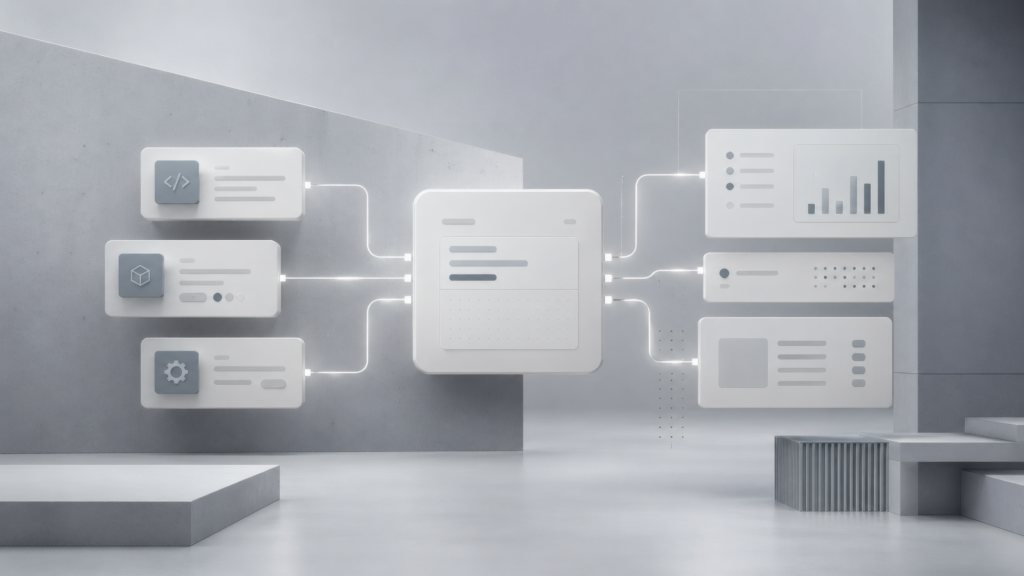 Abstract software development outsourcing workflow