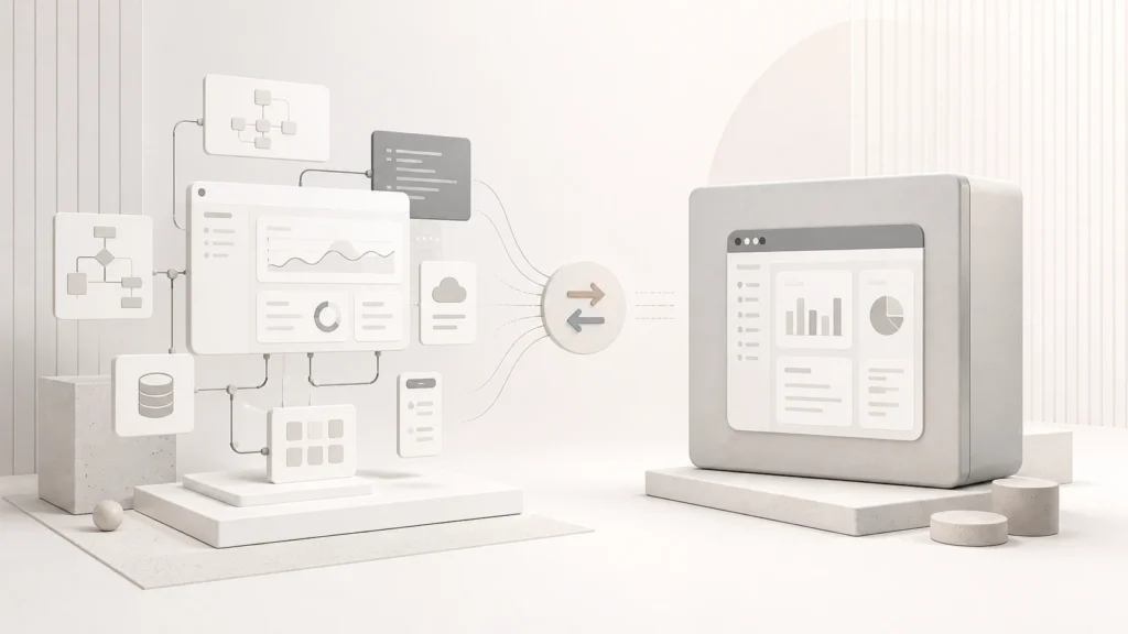 Custom software vs off-the-shelf software comparison
