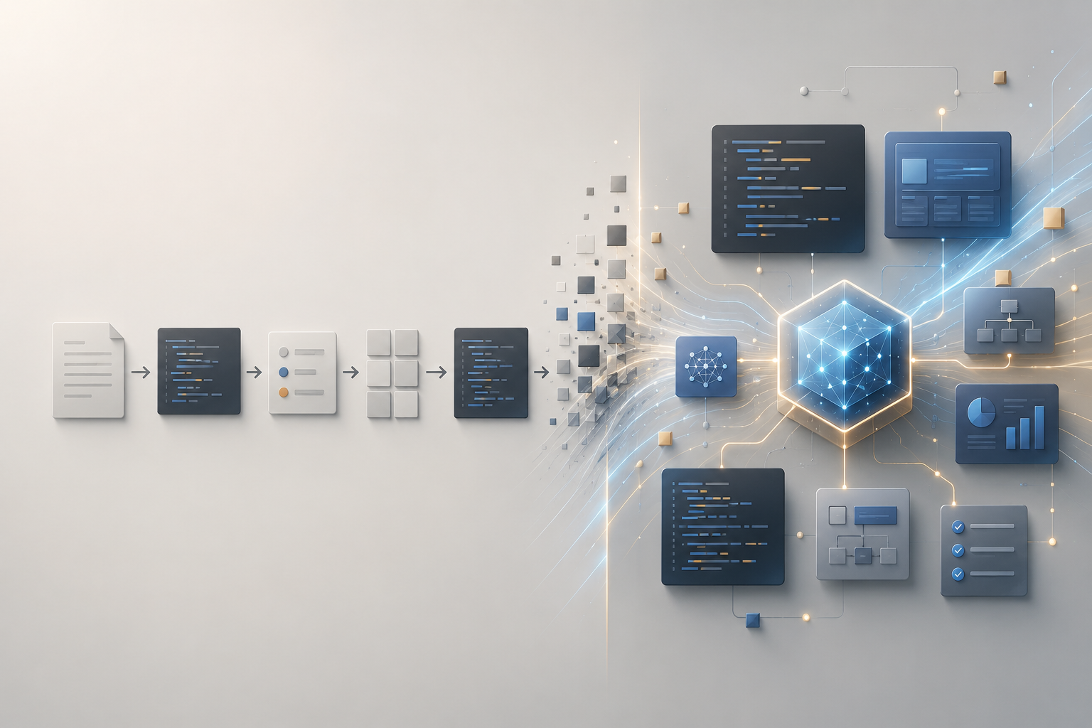 AI-assisted software development vs traditional development