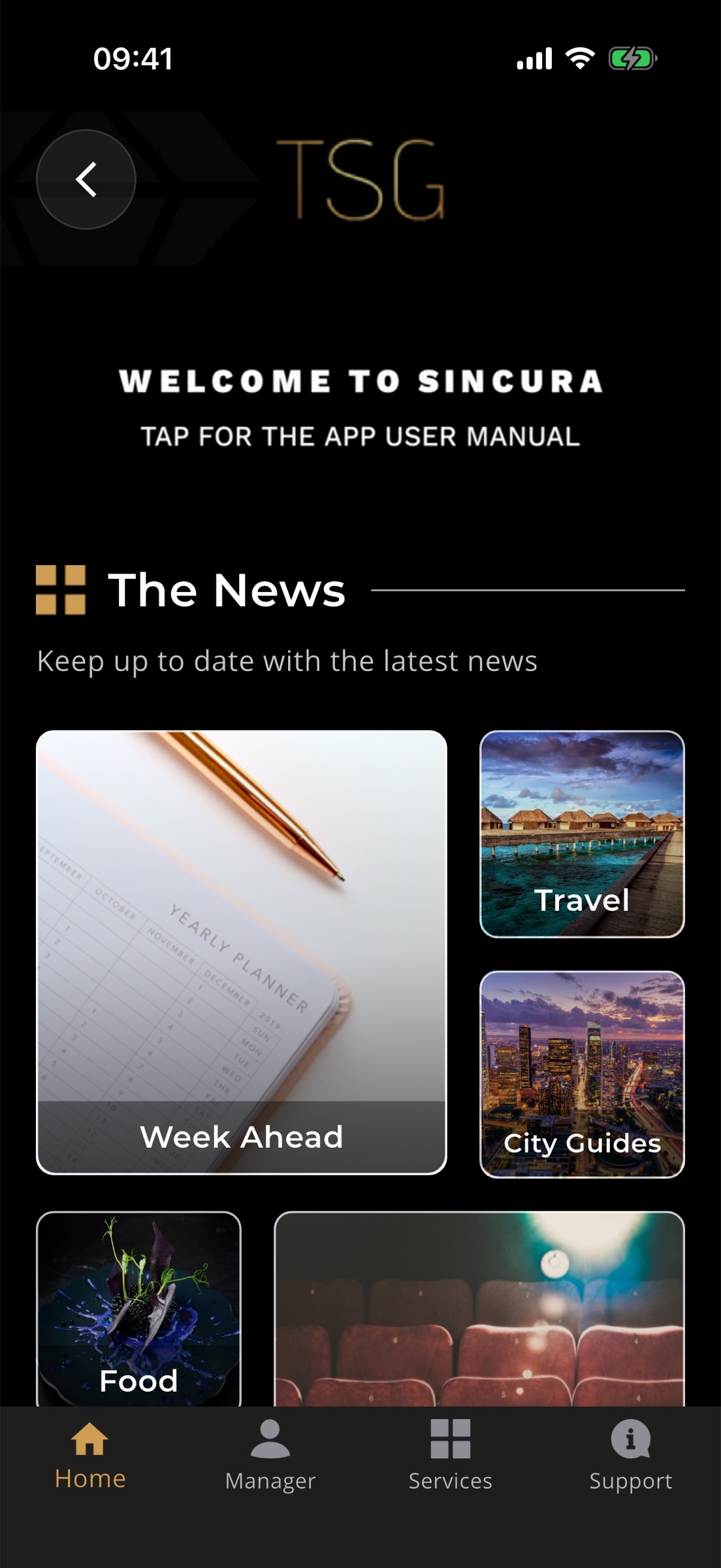 Sincura app news and city guides